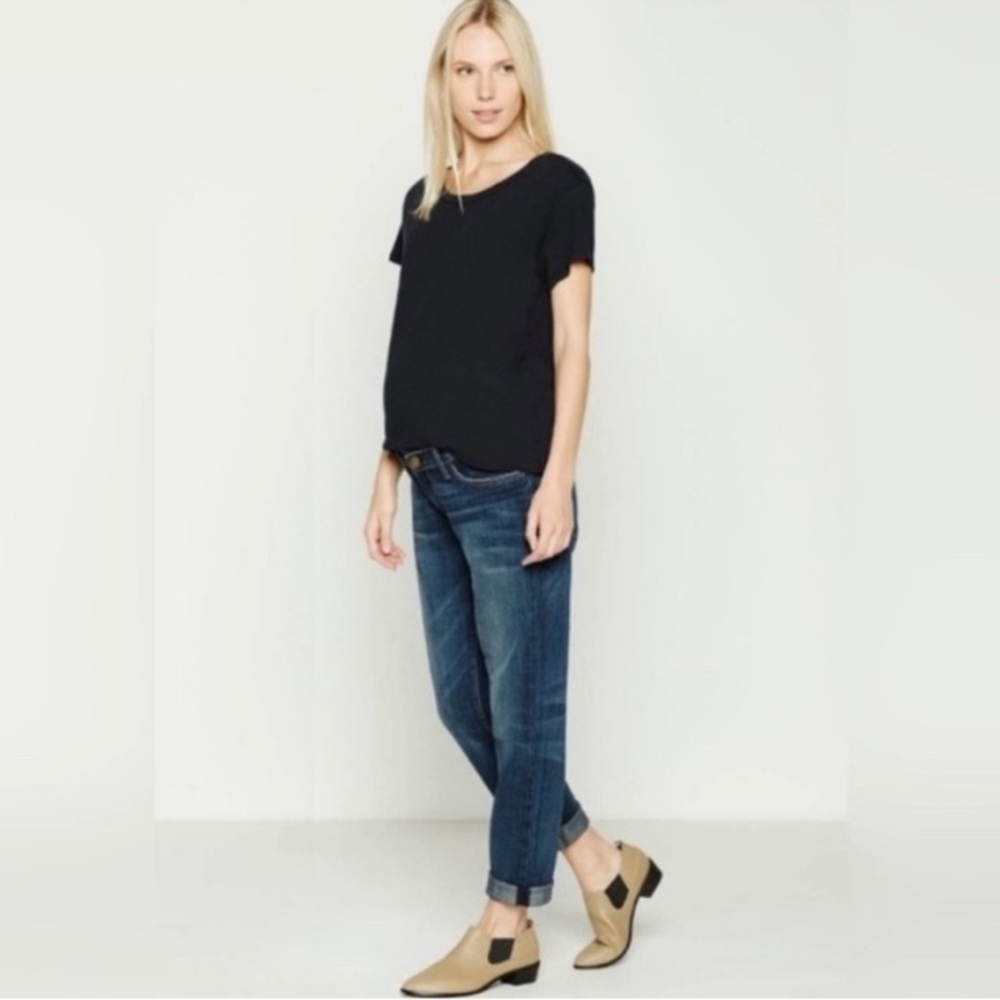 The Current/Elliott X Hatch - The Boyfriend Maternity Jeans - Size 25 / 0
